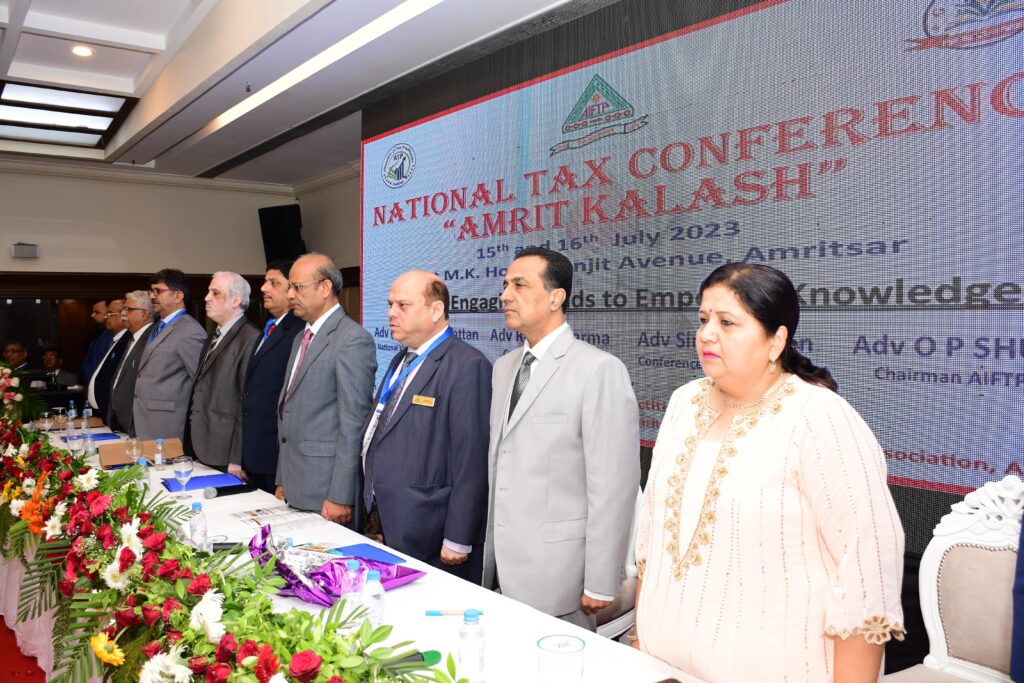 Inaugural Session at National Tax Conference, "Amrit Kalash at Amritsar 2023